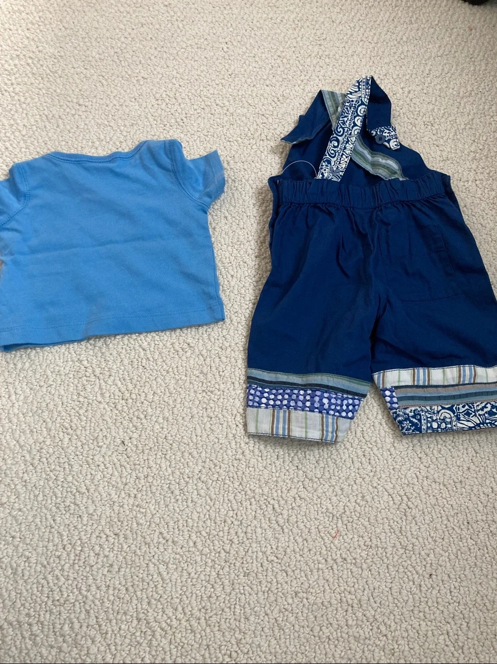 NWT Baby Gap Overalls And Bird Tee Size Newborn